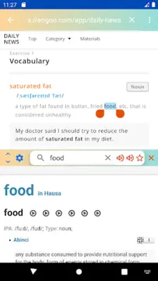 English Hausa Dictionary android App screenshot 3